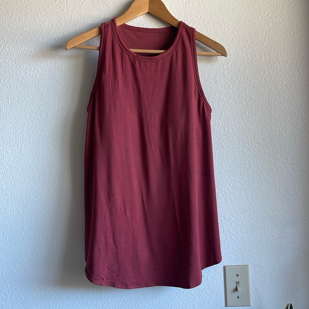 Shebird Women's Burgundy Tank Top -- Size 5